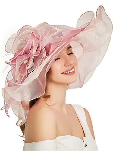 Kentucky Oganza Fascinator Hut für Frauen Damen Party Derby Hochzeit formelle Hüte - Bild 5 von 6