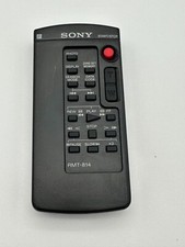 Genuine Sony Camcorder Remote Control RMT-814 Genuine OEM Clean With Video