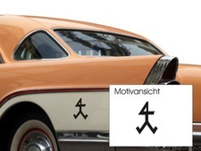 Steinmetz - Wandaufkleber/Kfz-Aufkleber - Innungszeichen - Handwerk - Innung