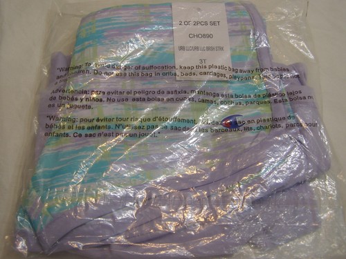 Neu mit Etikett Mädchen 3T Champion Activewear 2-teilig Shorts & Top Flieder & Streifen - Bild 4 von 6