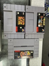 Nintendo WWF Triple Pack Bun Super Nintendo SNES Cartridge NTSC-U/C WWF Series