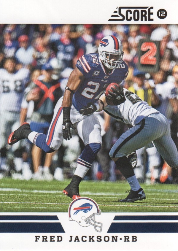 2012 Score #266 Fred Jackson - FB