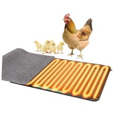 Heated Chicken Pad for Brooders, Small Animal Pet Heating Pad, Warming Chick