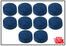 Elk Master 13mm Pool Cue Tips - Set of 10 Super Soft Billiard Accessories