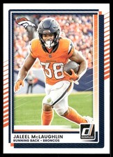 2025 Donruss Jaleel McLaughlin #151 Denver Broncos