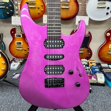 Fernandes FR-75T Purple Electric Guitar Used Product Shipping From Japan