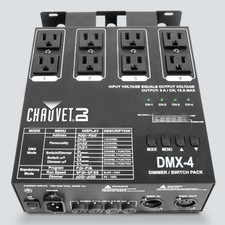 Chauvet DMX4 4-Channel DMX-512 dimmer/relay pack