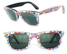 OCCHIALI DA SOLE RAY BAN VERDE WAYFARER RB 2140 1049 SPECIAL SERIES 2132 0502 ASTUCCIO