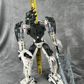 Lego Bionicle Warriors Takanuva #8699 No Box 95% Complete **Missing One Cannon**
