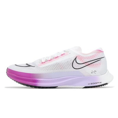 Nike ZoomX Streakfly White Vivid Grape Racing Running Jogging