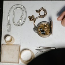 Metal Clip Pocket Watch Chain Alloy Chain for Pocket Watch Accessories Decor