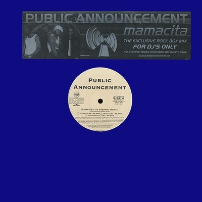 Public Announcement - Mamacita (The Exclusive Rock Box Remix), 12'', (Vinyl)