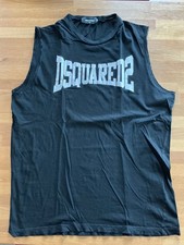 DSQUARED2 Shirt / Tank-Top / Muskelshirt, schwarz, Größe XXL