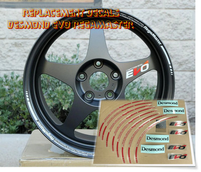 Original Quality Replacement Rims Desmond Evo Regamaster