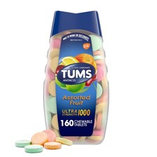 TUMS Ultra Strength Antacid Tablets for Chewable 160 Count Pack of 1