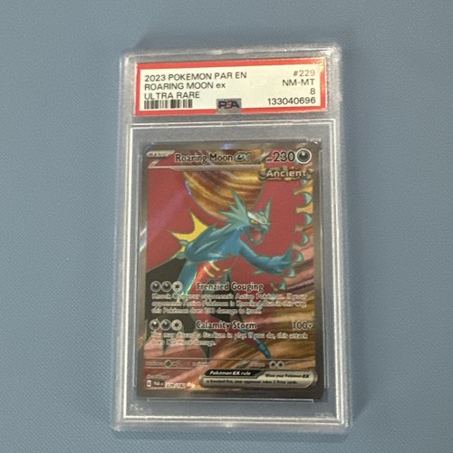 Roaring Moon ex graded PSA 8 for sale on eBay