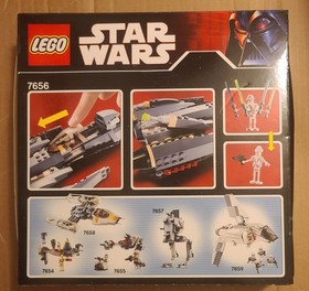 Star Wars LEGO 7656, General Grievous Starfighter, New, Sealed