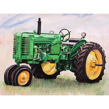 Tractor Diamond Art Kit for Adults Home Decor 12 x 12 Inch