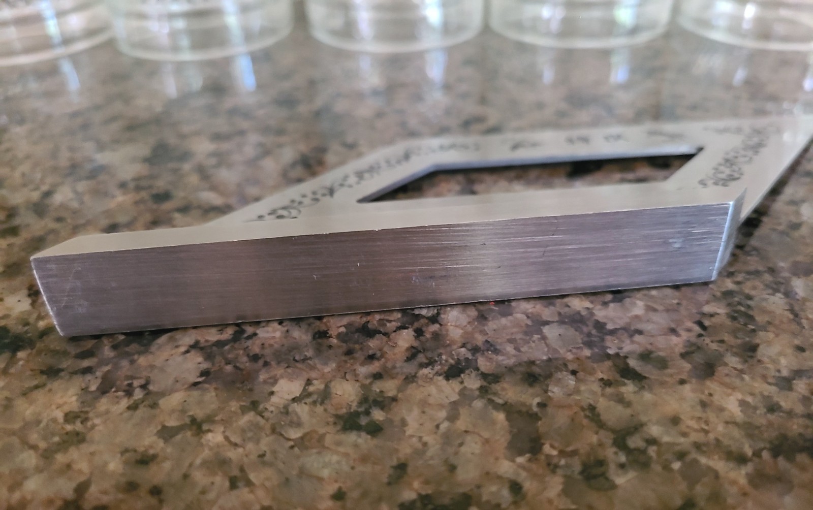 Vintage SHINWA 5F Steel 45 Degree Angle Mitre Square Woodworking Tool Japan