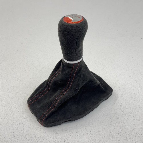 17-24 Chevrolet Camaro ZL1 1LE Torch Red Manual Shift Knob W/ Boot Alcantara OEM