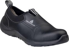 Mens/Womens Delta Plus Miami Slip On Canvas Safety Steel Toe Shoes Sizes 3 to 13