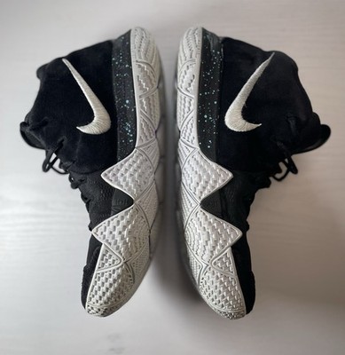 Nike Kyrie 4 Ankle Taker Black White Speckle Men's 9 Basketball