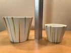 VTG MCM Set / Lot of 2 Fratelli Fanciullaccii Italian Pottery Planters 7387 — photo 4