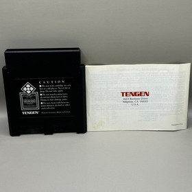 RBI Baseball 2 for Nintendo NES. Black tengen w/manual.