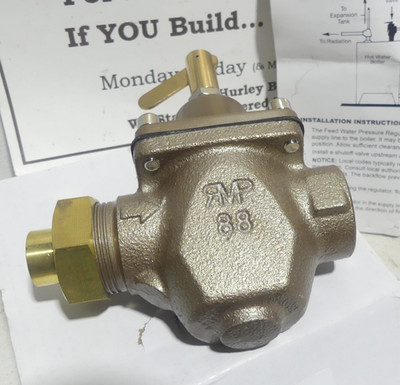 Quality Aftermarket Watts 1156F S1156F B1156F Boiler Water Pressure Regulator