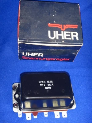 Régulateur dynamo UHER 1855  adaptable LUCAS 37452 - 37543 - 37568 - Photo 1/3