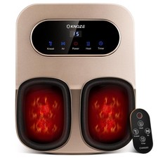 Foot Massager with Heat and Remote, Shiatsu Deep Kneading Feet Massager for P...