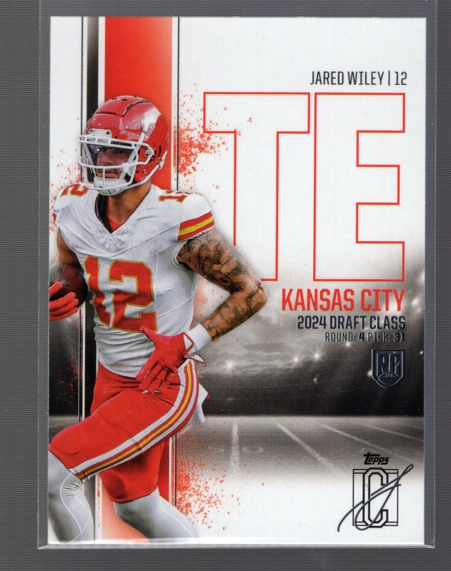 2024 Topps Signature Class #128 Jared Wiley RC