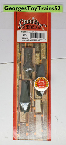 CHOOCH HO ESCALA 1:87 CUBIERTO COCHE DE ARTILLERÍA CARGAS O PAISAJE 7257 NUEVO PRECIO DE VENTA SUGERIDO POR EL FABRICANTE $19 | Zustand: New