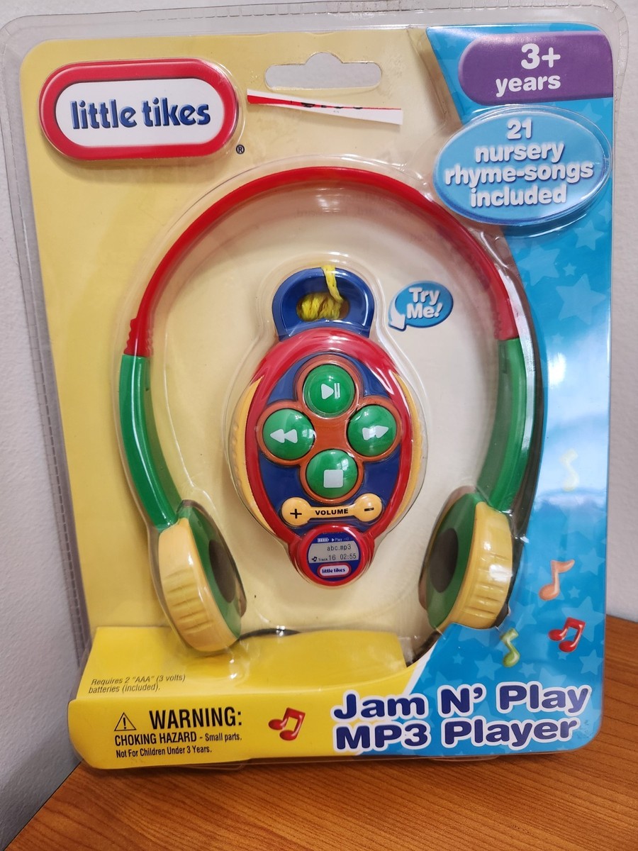 Little Tikes Jam N' Play 2006 MP3 Player And Headphones Plays 21