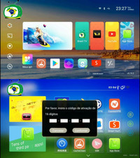 Remote Control Input BRTV Brasil IP-TV Activate Oficial Genuíno Fit for TIGR1.2 