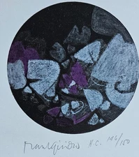 Raul Gomez Isidro Oriental Festival Main Signée Lufthansa 1985 Litho Philippines