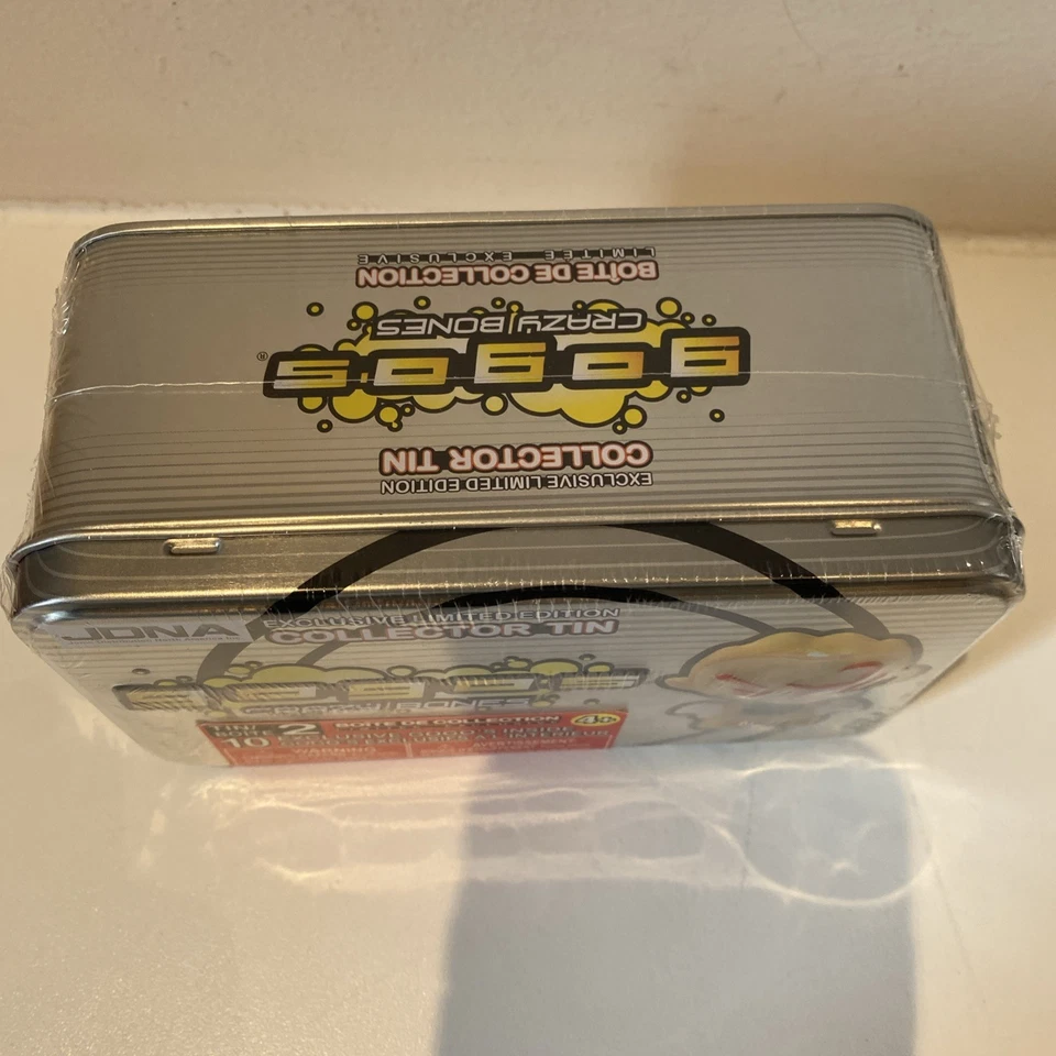 Gogos Crazy Bones Advance Special Edition Tin 2008 New Sealed Rare Retro Retired - Image 4 of 4