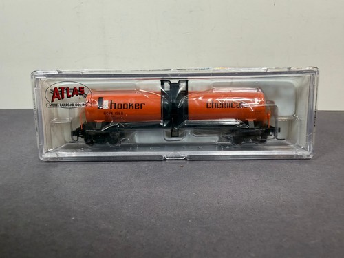 Tren a escala N Atlas 40552 vagón cisterna gancho químico HCPX 1268 | Condition: New