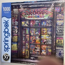 Springbok Groovy Records 1000-piece jigsaw puzzle