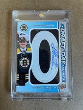 2012/13 SP Game Used Draft Day Marks Auto Dougie Hamilton 15/35 Boston Bruins