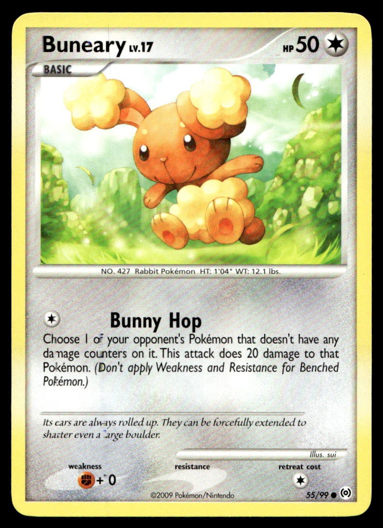 LP Buneary [Arceus 55/99] Common Pokemon TCG