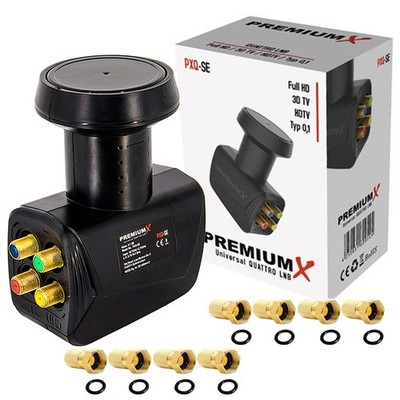 PremiumX Quattro LNB für Multischalter Multiswitch SAT Digital LMB LNC F-Stecker