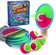 Juego de pelota para lanzar y atrapar juguetes al aire libre para niños juegos de patio juguetes de playa al aire libre