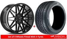 Alloy Wheels & Tyres 22" 1AV ZX4 For Bentley Continental GT [Mk1] 03-10