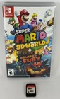SUPER MARIO 3D WORLD BOWSER FURY - NINTENDO SWITCH - COMPLETE *TESTED & WORKING*