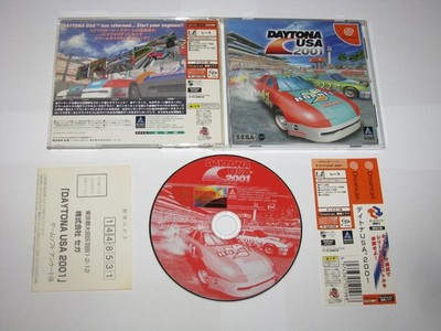 Daytona USA 2001 (Japanese) Sega Dreamcast Japan import +obi reg US Seller