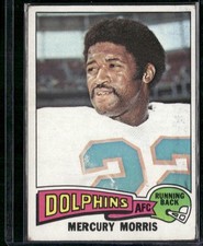 1975 Topps #475 Mercury Morris