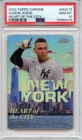 *HOT!* #HOC13  AARON JUDGE PSA 10 MINT! 2022 Topps Chrome HEART OF THE CITY NICE