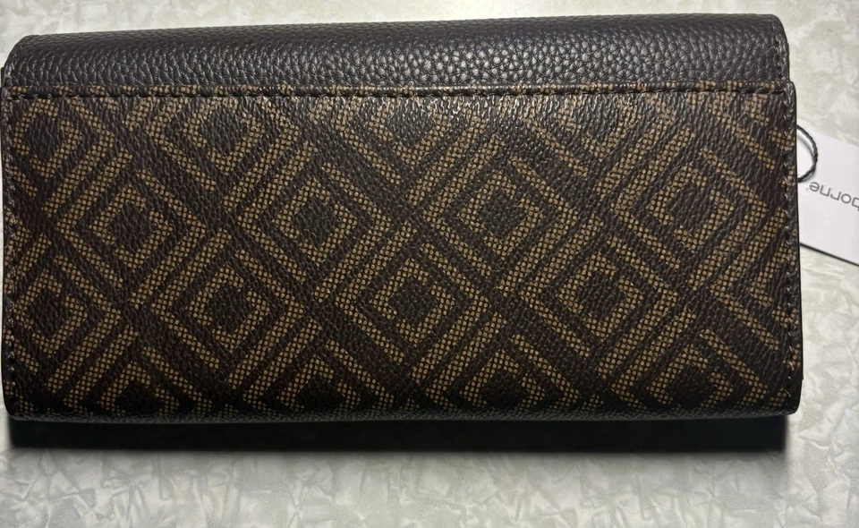 Cartera sobre Liz Claiborne nueva con etiquetas marrón Foto 3 de 3