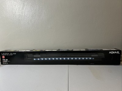 AquaEL Leddy Slim 36W Sunny 40''-50'' Aquarium Lamp, White